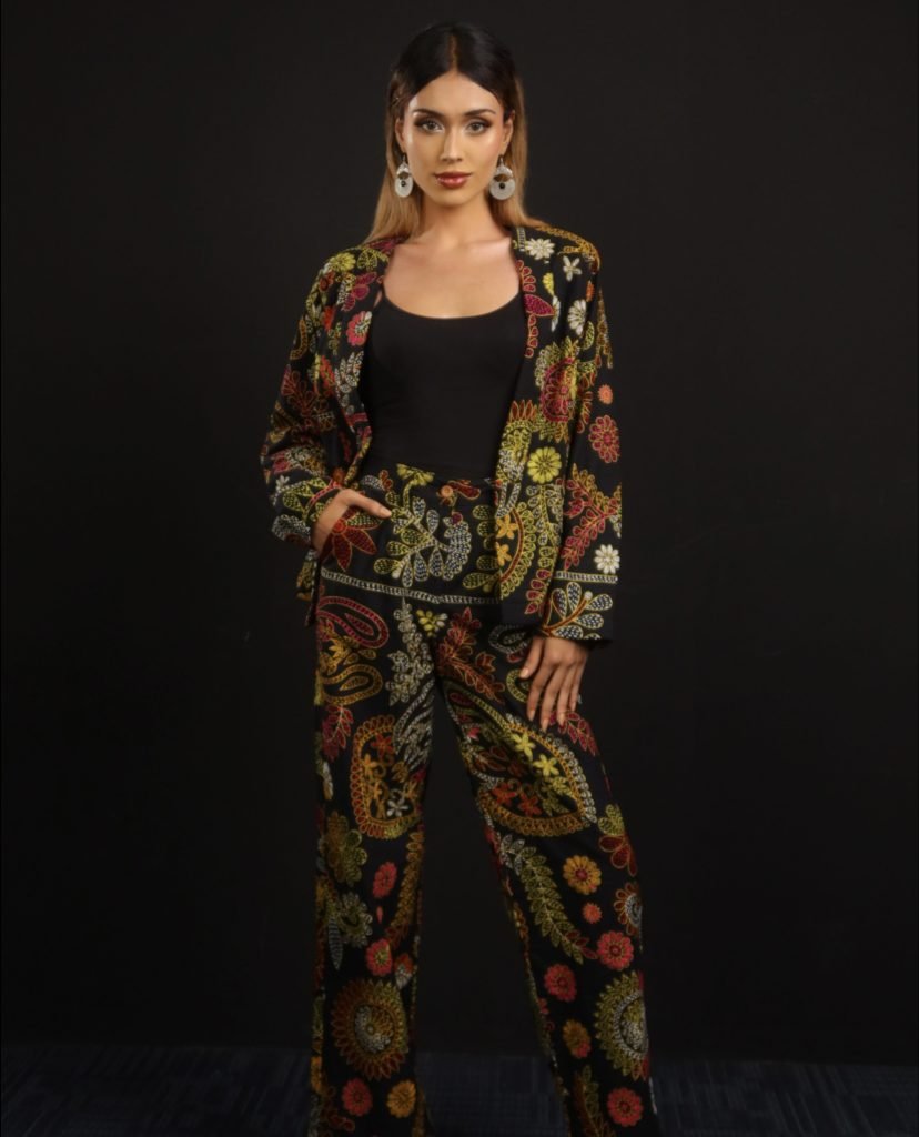 Black Blazer Set